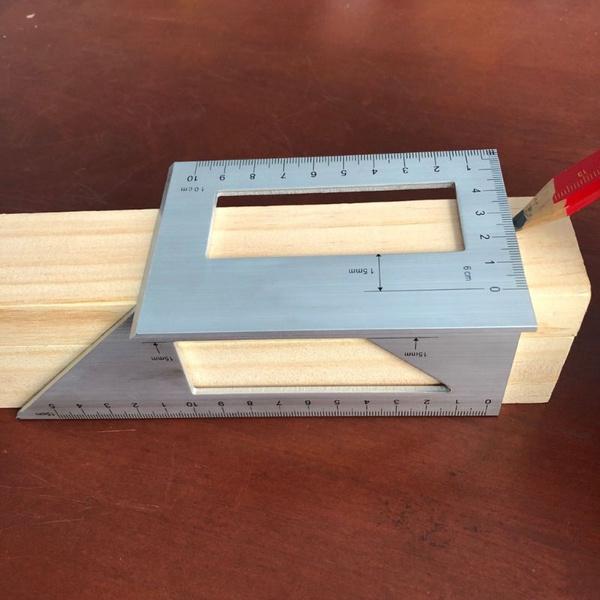 Aluminum Alloy Wooden Square Multifunction Ruler Sale Wide Range Of