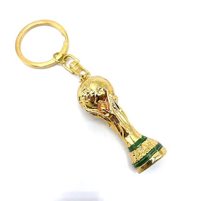 3-Pieces: Keychain Small Pendant Mascot Emblem 2022 Qatar World Cup Cheap Sale For Cheap