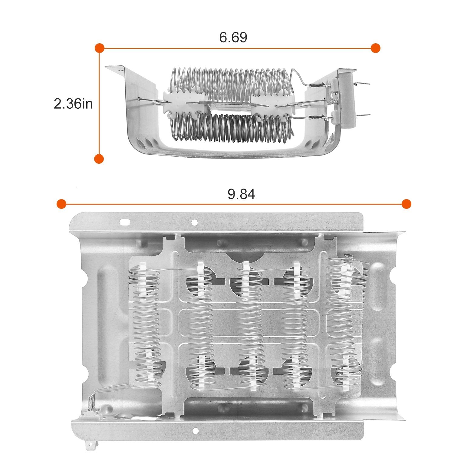 279838 Dryer Heating Element Assembly Replacement Part Best Place To Buy