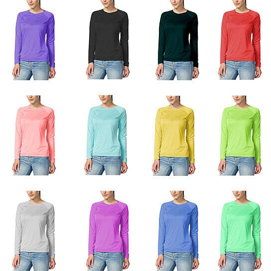 Women's Dri-Fit Moisture-Wicking Breathable Long Sleeve T-Shirt Outlet Official