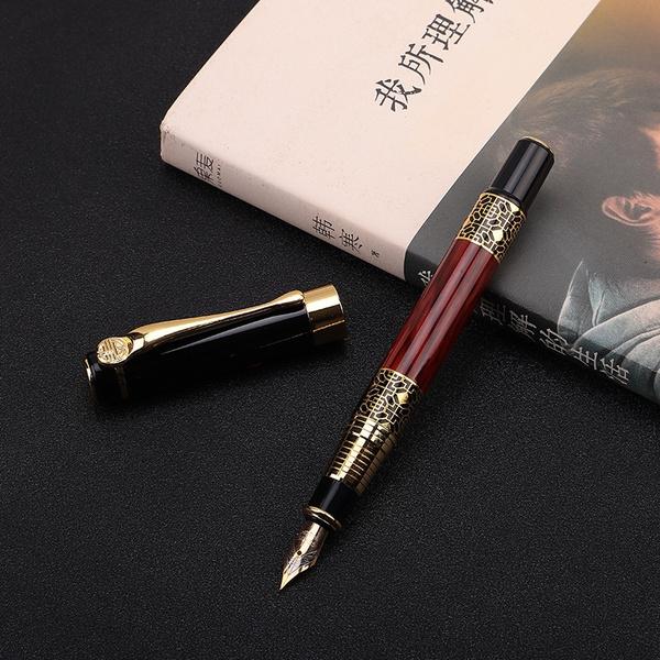 2-Pack: Wood Grain Classical Fountain Pen Ballpoint Pen Manchester Sale Online