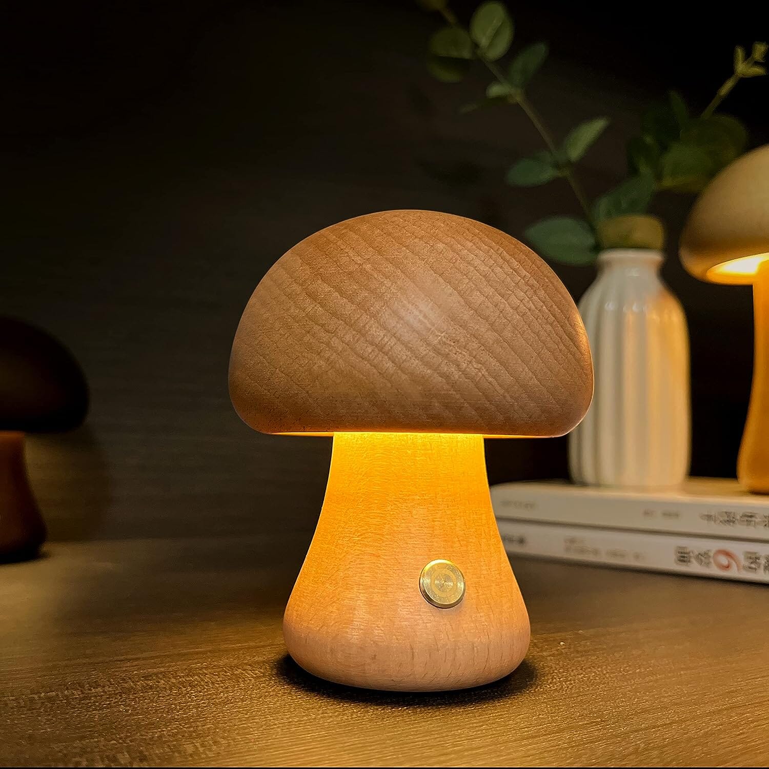 LED Rechargeable Creative Mushroom Table Lamp Pick A Best Sale Online