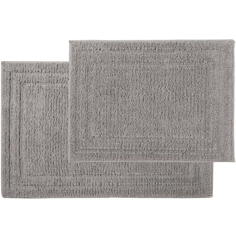 2-Piece: Bibb Home Microfiber Shag Bath Mat Set Buy Cheap Low Shipping Fee