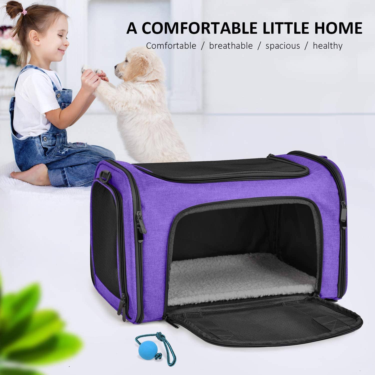 Collapsible Cat Dog Carrier 100% Original