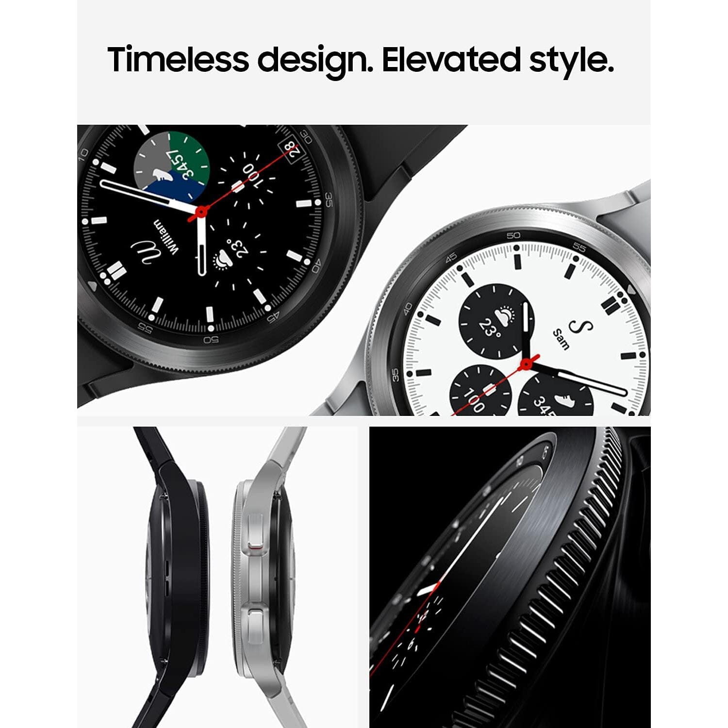 Samsung Galaxy Watch 4 Classic - 46mm LTE - Stainless Steel Clearance Low Pice