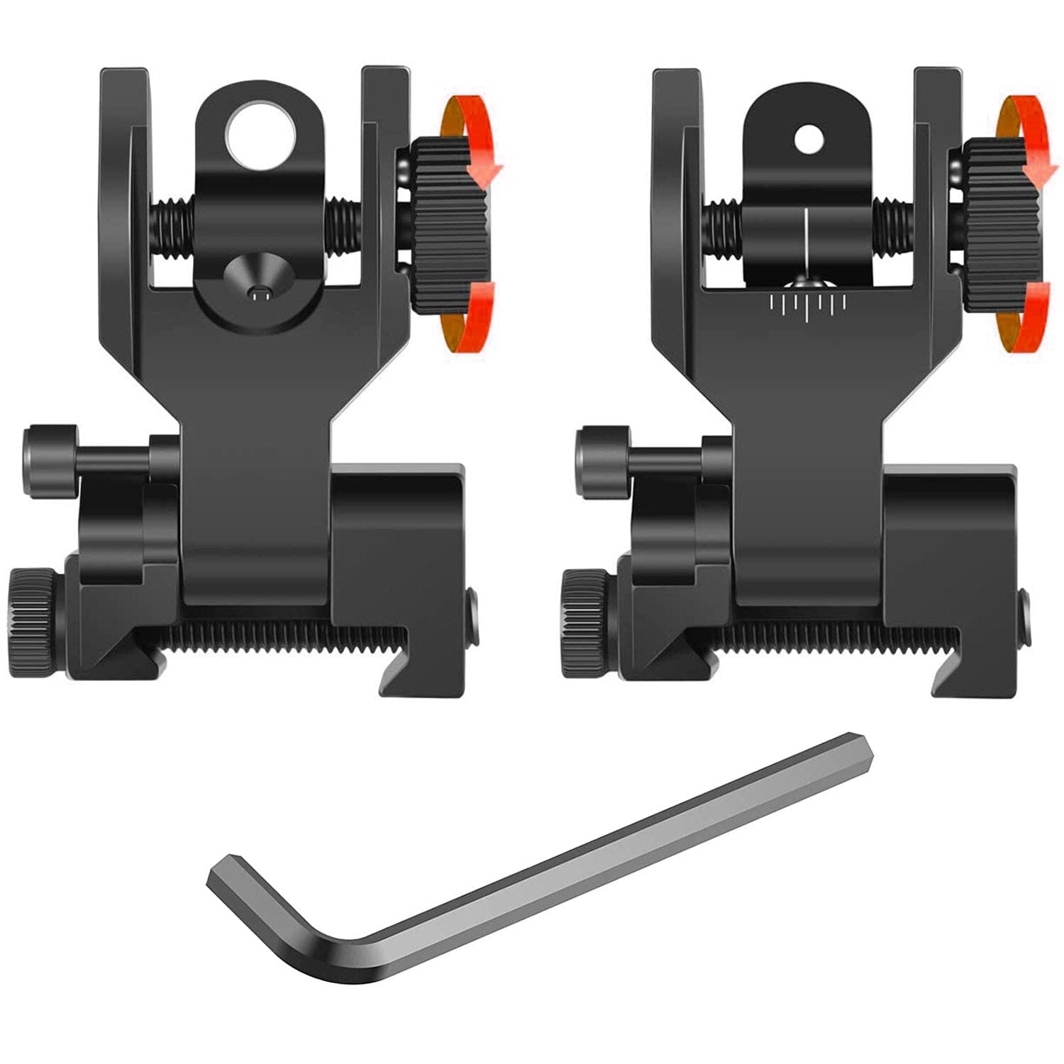 Flip Up Rear Front Aluminum Alloy Tactical Sight Set Buy Cheap Official Site