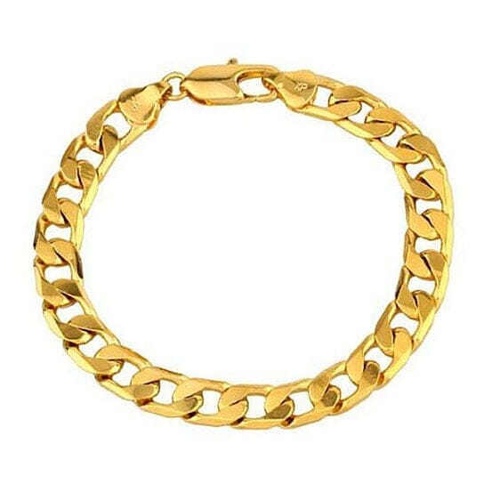 18k Gold Filled Cuban Link Bracelet Best Wholesale For Sale