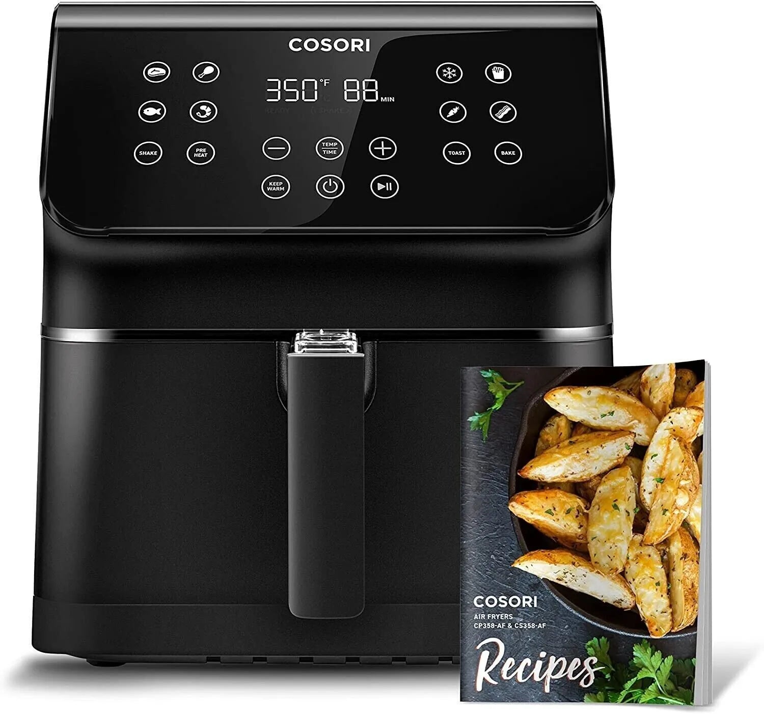 COSORI Pro II Air Fryer Oven Combo 5.8QT Max Xl Large Cooker (Black) Discount Outlet Store