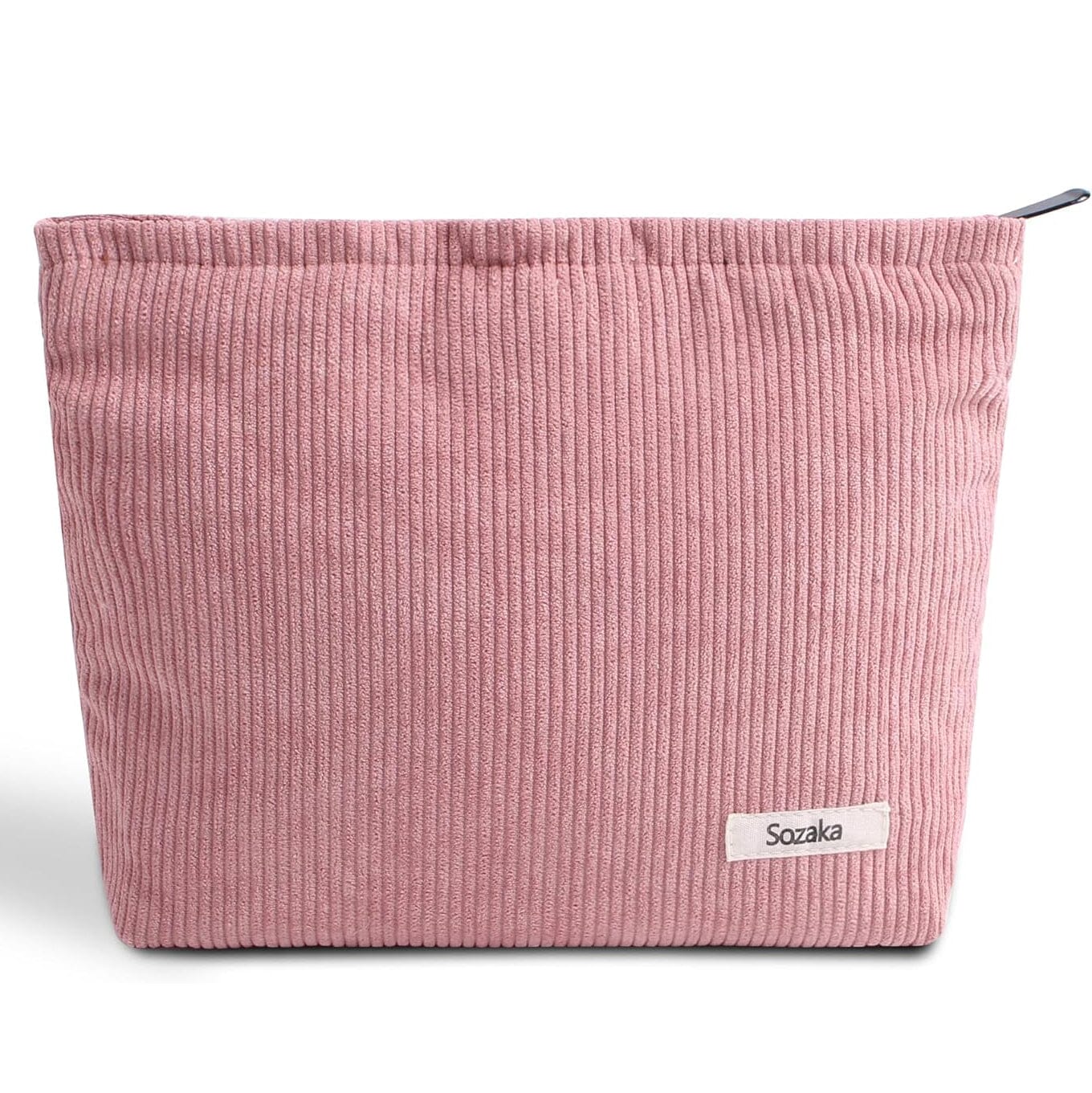 Corduroy Travel Makeup Bag, Large Capacity Travel Wash Bag Discount 2025