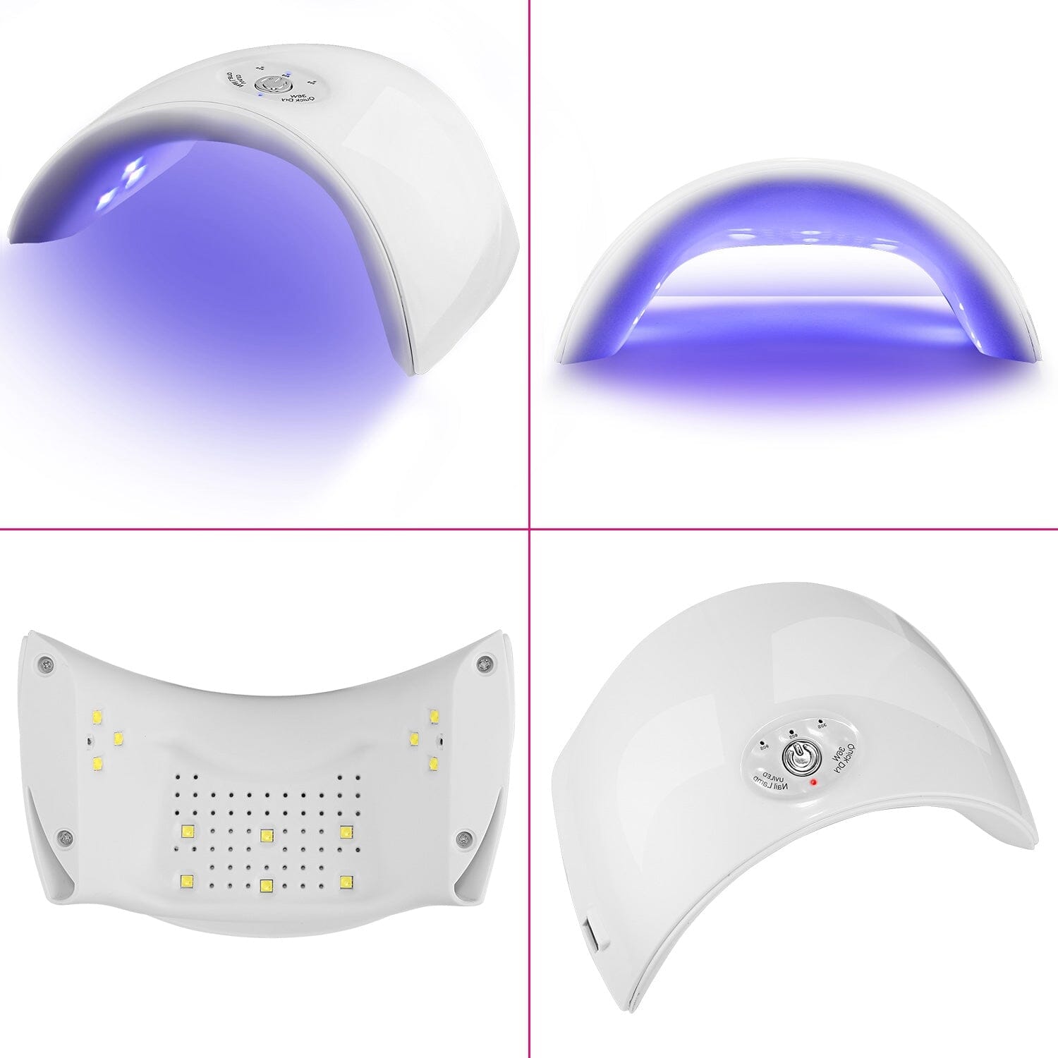 36W UV LED Lamp Nail Gel Dryer 12 LED Sensor Gel Curing Machine Free Shipping With Paypal