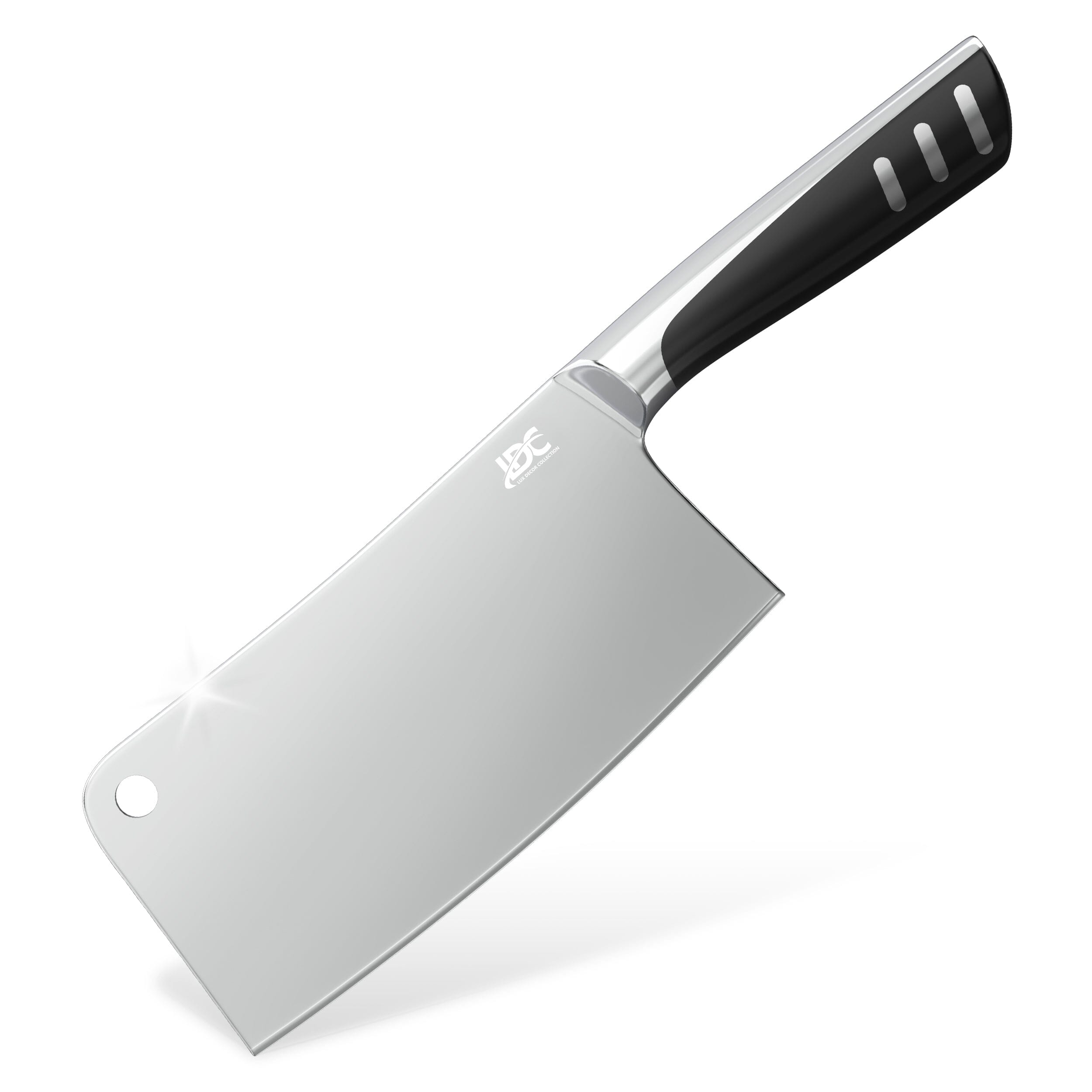 Lux Decor Collection Meat Cleaver 7 Inch Sharp Butcher Knife Heavy Futy Chopper Clearance Choice