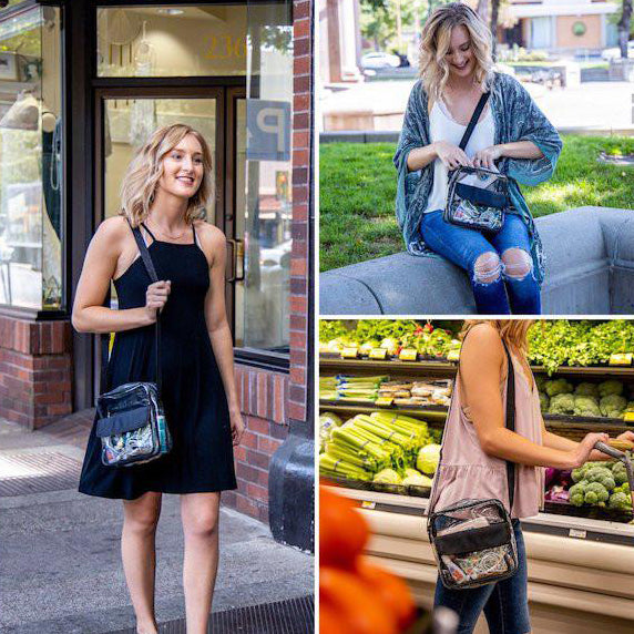 Clear Crossbody Messenger Shoulder Bag Buy Cheap Big Discount