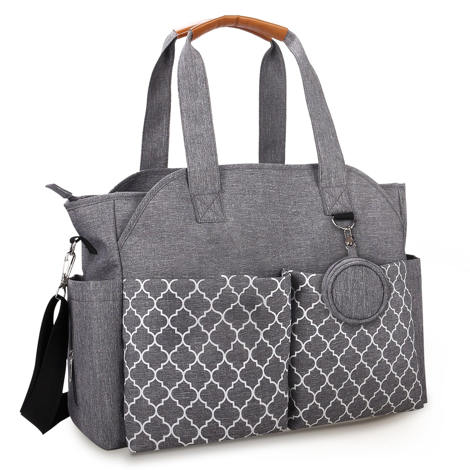 Multifunctional Diaper Changing Tote Bag with Adjustable Messenger Strap Outlet Locations Sale Online