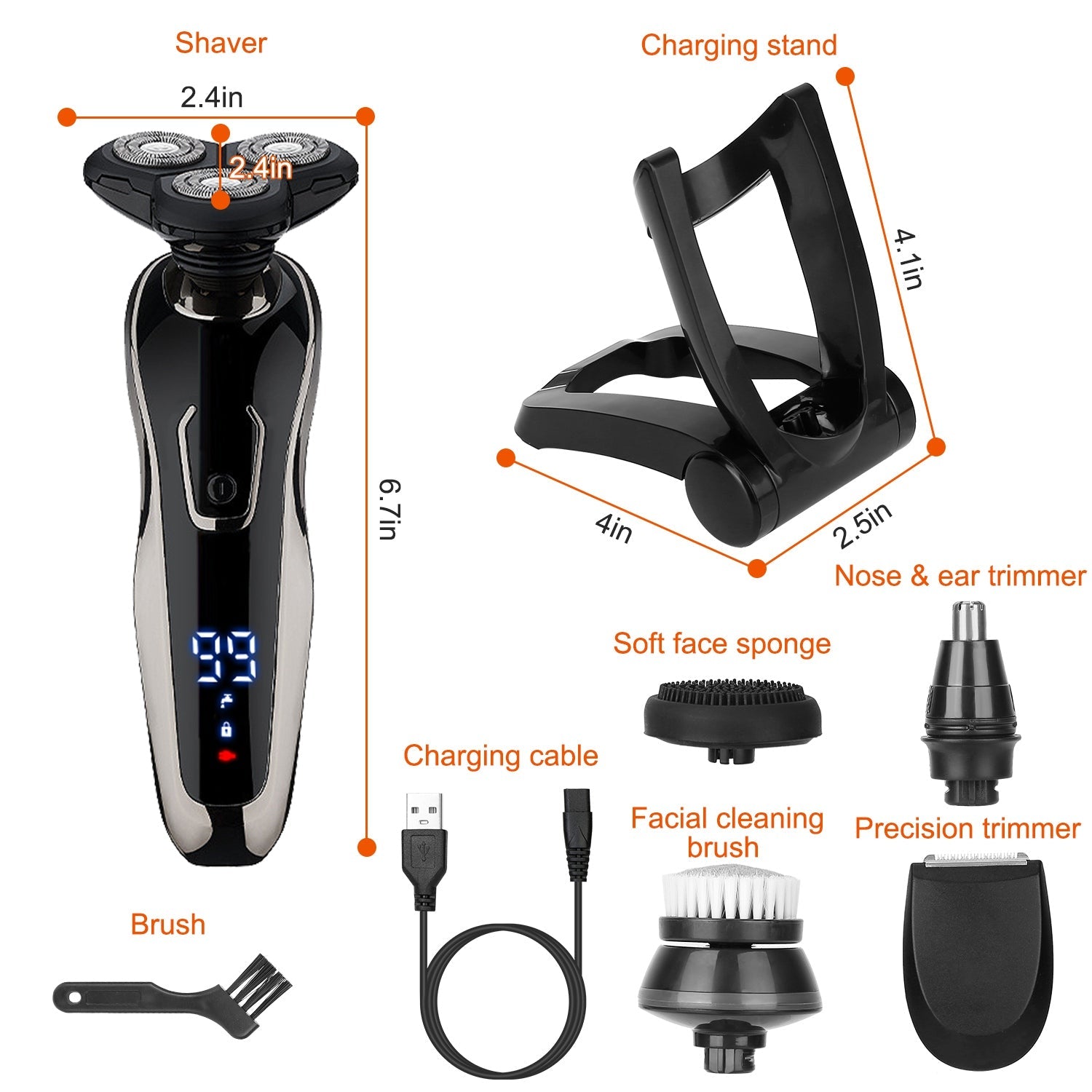 5-in-1 Electric Razor Shaver Sale Best Wholesale