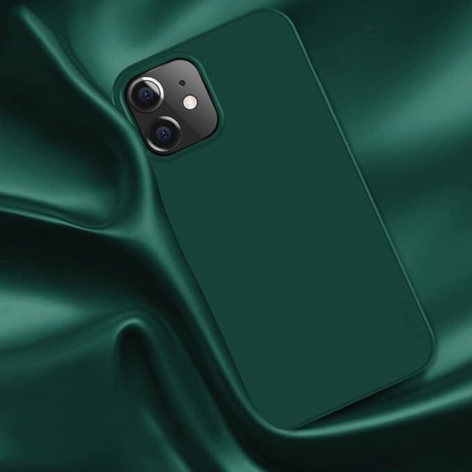 iPhone 12 Pro & iPhone 12 Case Ultra-Thin Soft Flexible TPU Matte Finish Coating - Green Sale In China