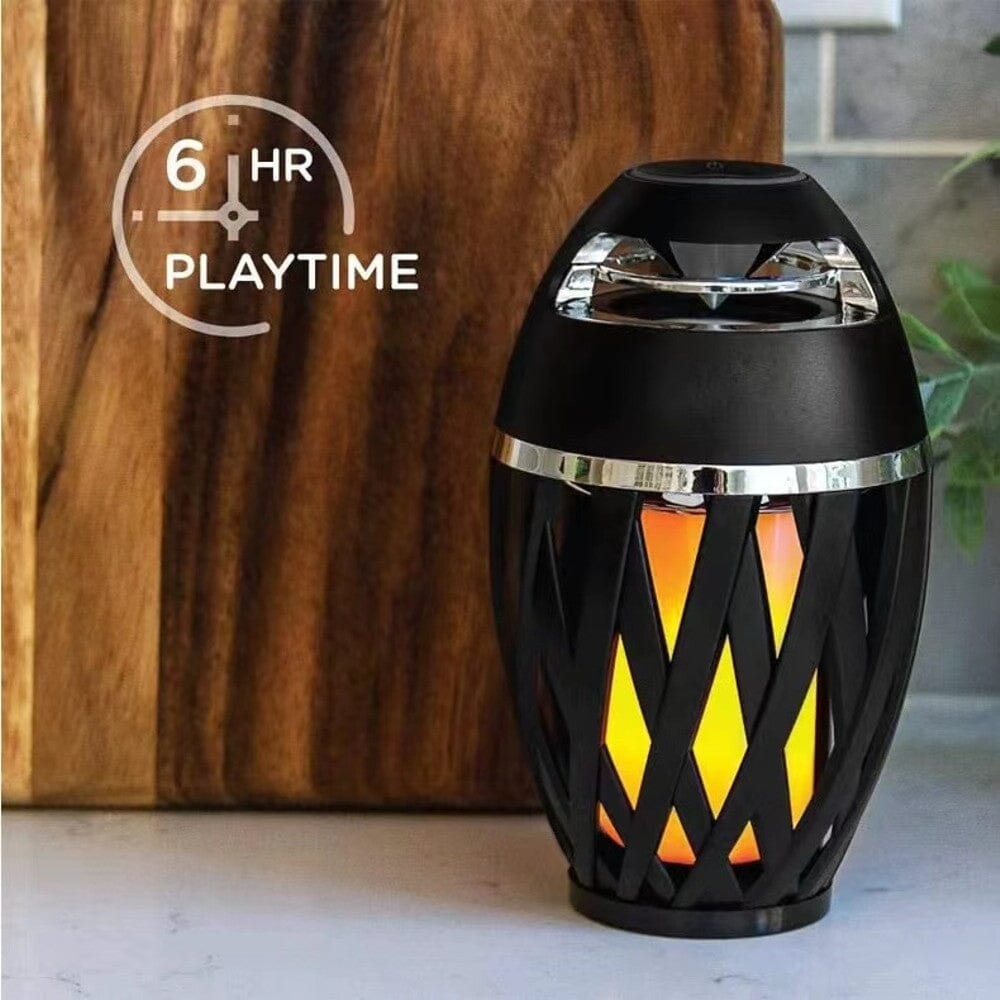 2-Pack: Tiki LED Flame Bluetooth Speakers Free Shipping Deals