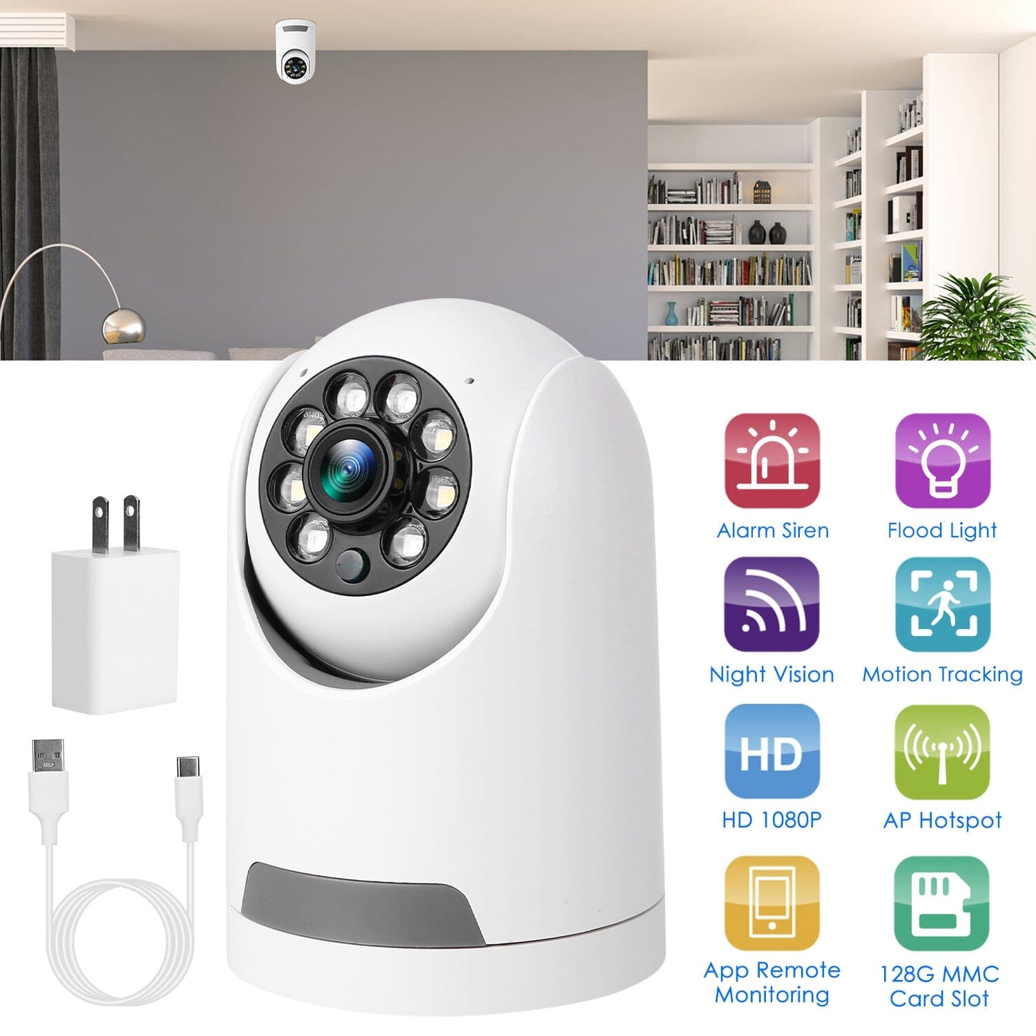 1080P Wifi IP Camera Pan Tilt Security Surveillance Camcorder Supply Sale Online