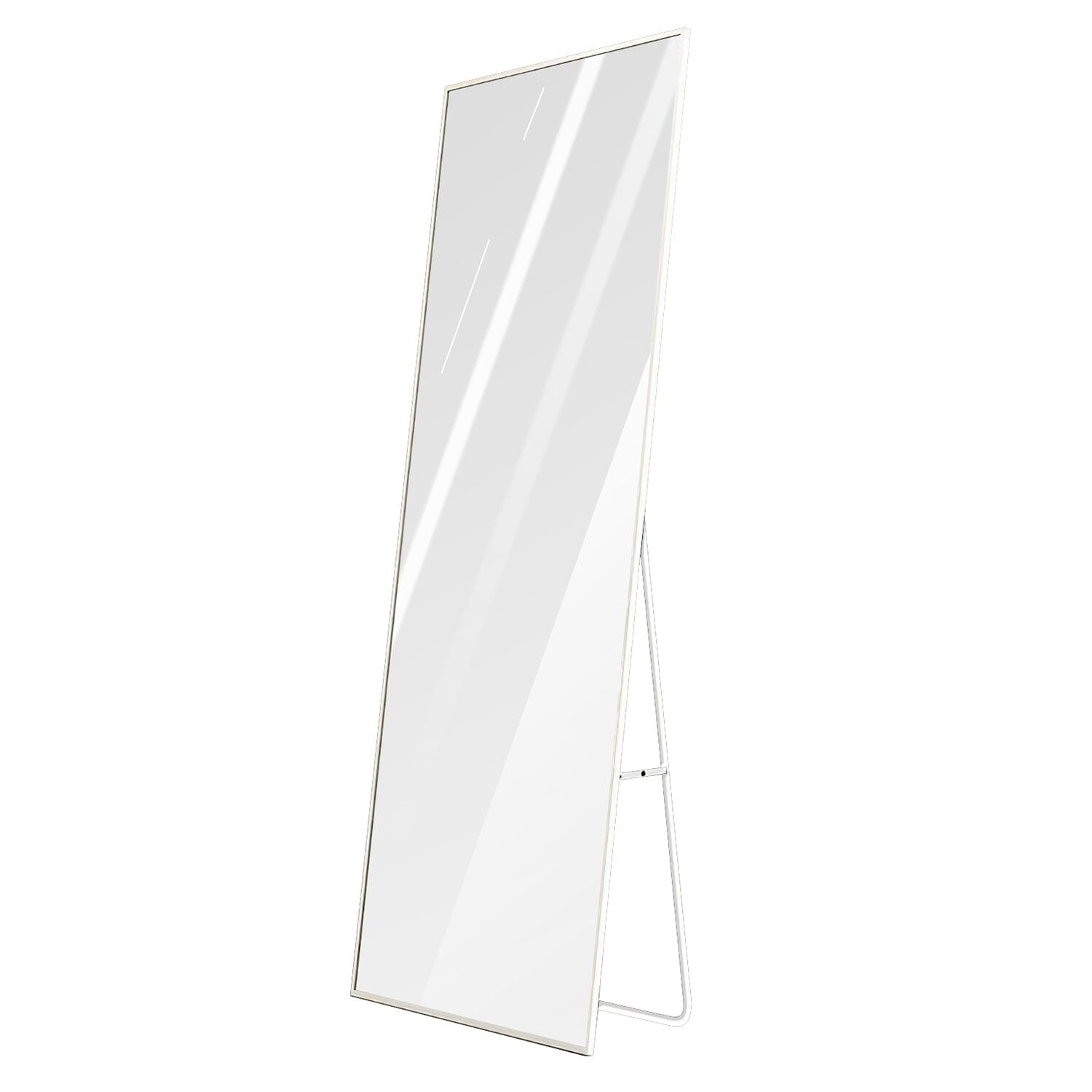 Full Length Mirror Aluminum Alloy Wall Mirror Free Standing Floor Fashionable Cheap Pice