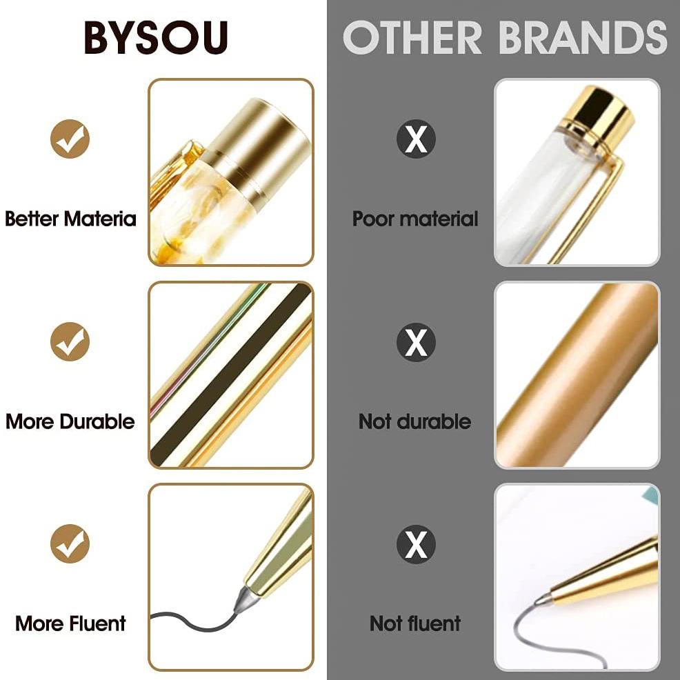 5-Piece: Bling Dynamic Liquid Ballpoint Pens Discount 2025 New