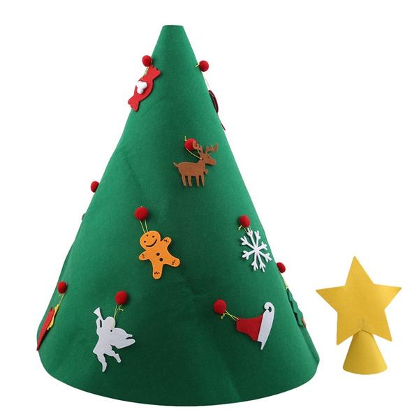 DIY 3D Felt Christmas Tree Upgraded Toddler Christmas Tree Outlet Amazon