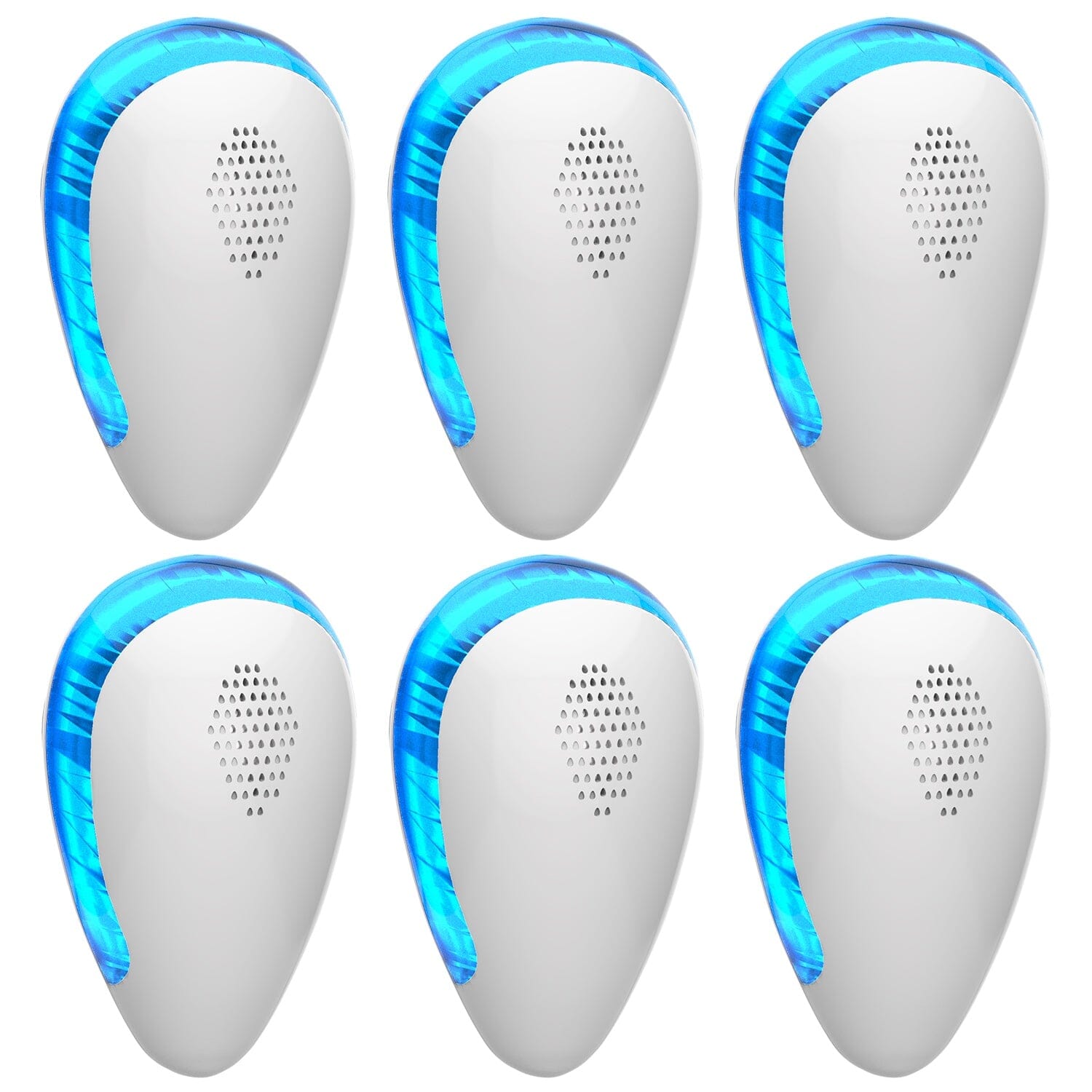 6-Pack: Ultrasonic Pest Repeller Indoor Plug in Bug Repellent Buy Cheap Very Cheap