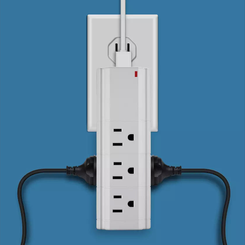 LAX Multi-Charging Tower Surge Protector 9 Outlet and 2 USB Ports Buy Authentic Online