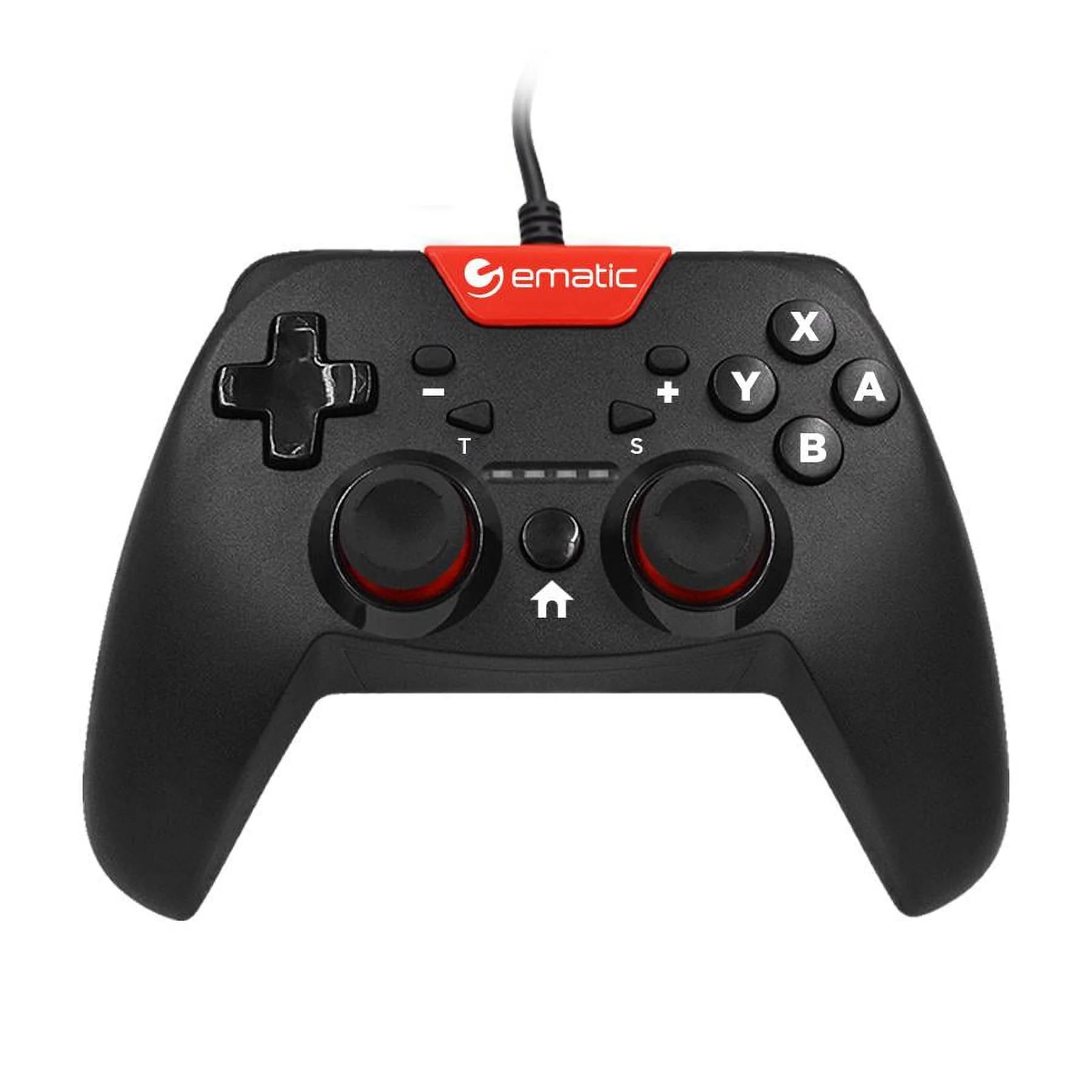 Ematic NSWC012W Nintendo Switch Wired Controller (Black) - New Get Authentic Cheap Online