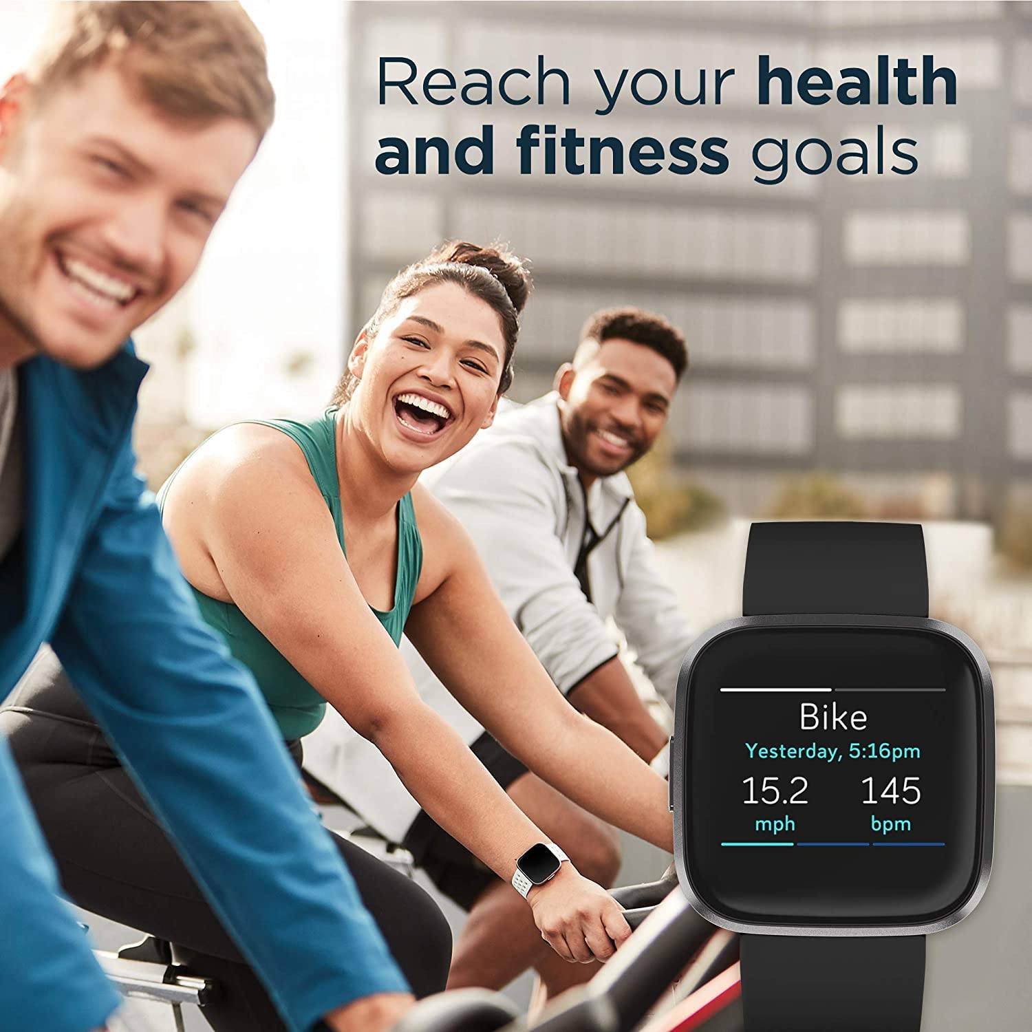 Fitbit Versa 2 Health and Fitness Smartwatch Clearance For Nice