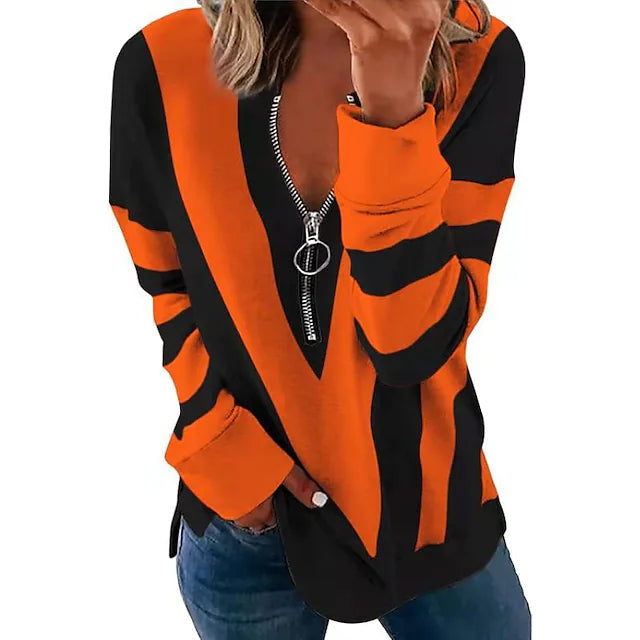 Women's Zip Shirt Long Sleeve Outlet Reliable