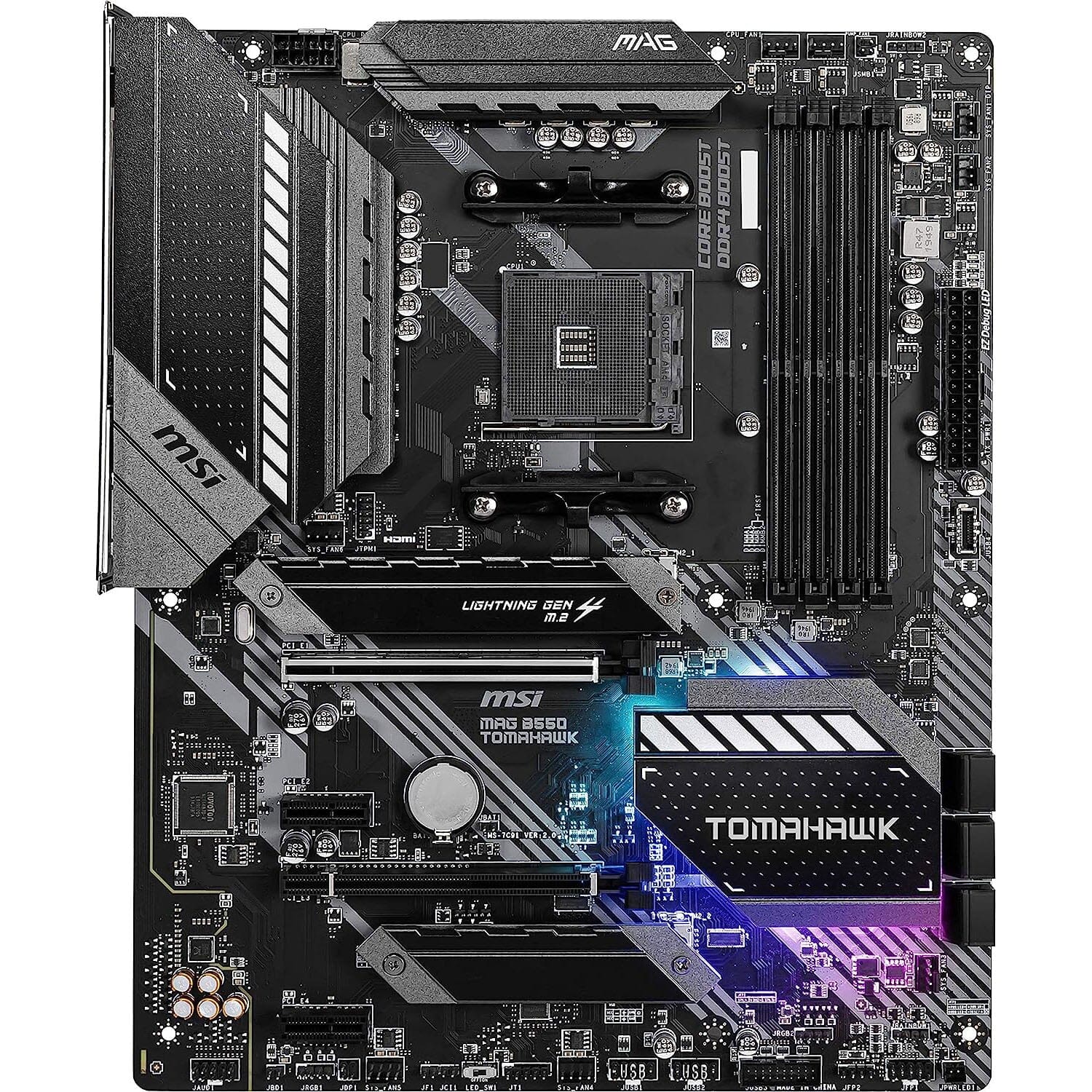 MSI MAG B550 Tomahawk Gaming Motherboard (Refurbished) Best Place