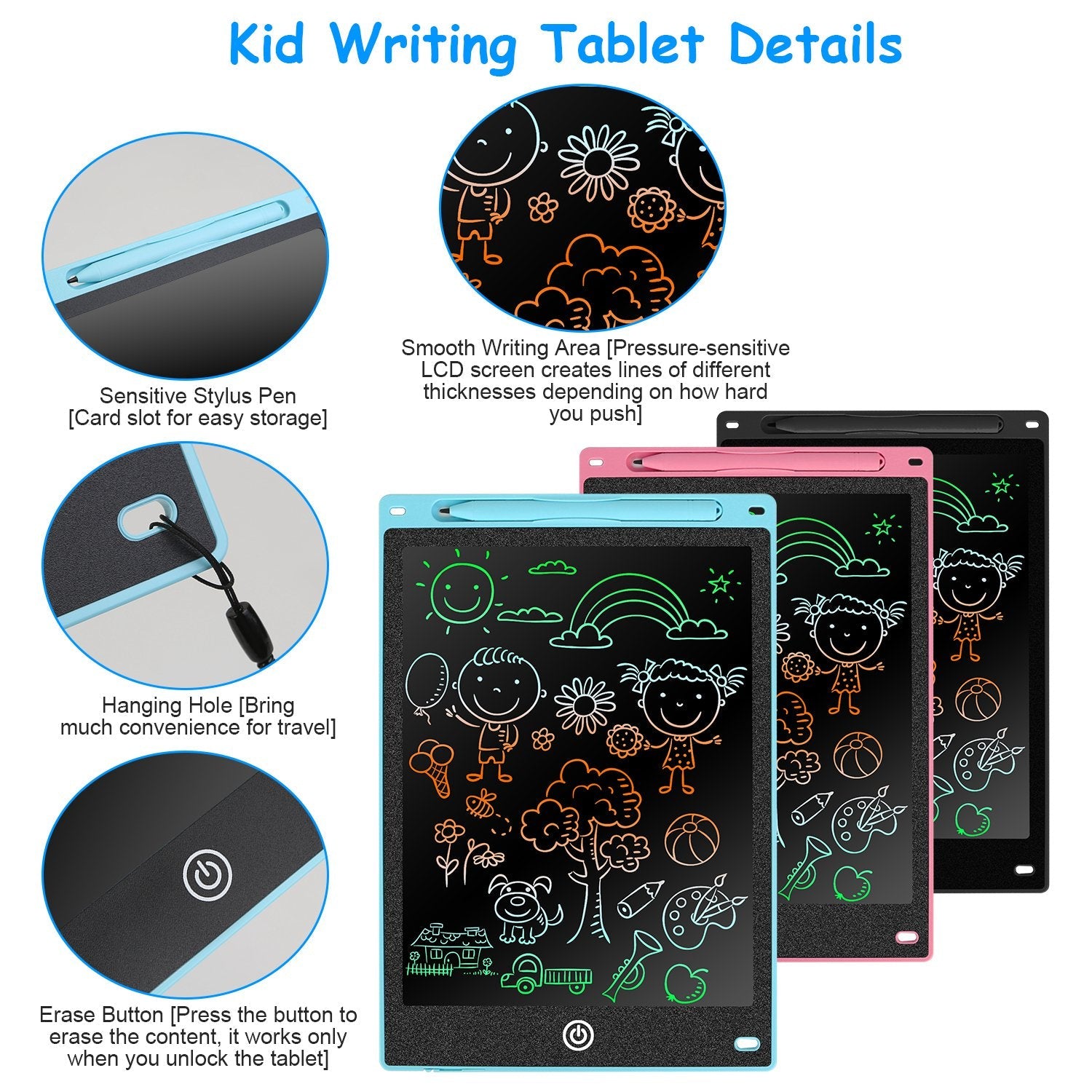 LCD Writing Tablet Electronic Colorful Graphic Doodle Board Cheap Sale Footlocker Finishline