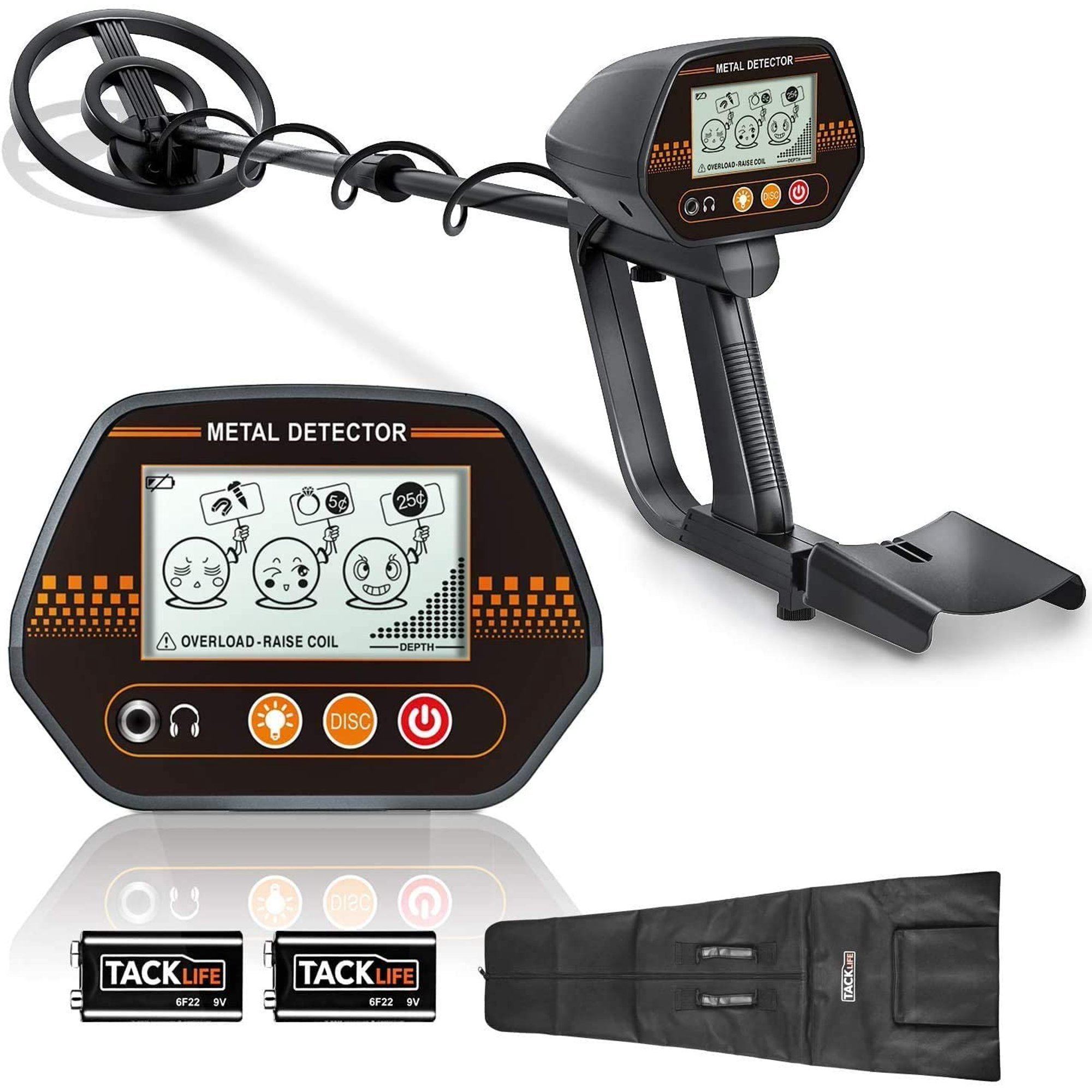 TACKLIFE Metal Detector - Metal Finder with All-metal and Disc Modes Sale Popular