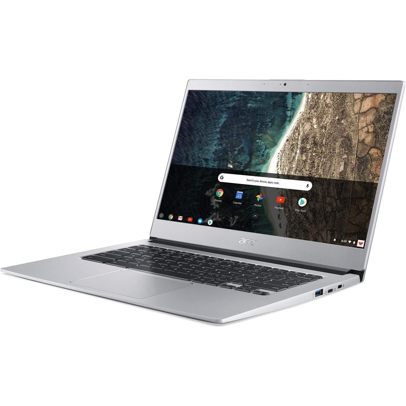 Acer Chromebook 514, CB514-1H 3rd Gen., Intel Celeron N3350, 14 - Ram, 4GB - Storage 32GB - 1.1GHz (Refurbished) With Credit Card Cheap Pice