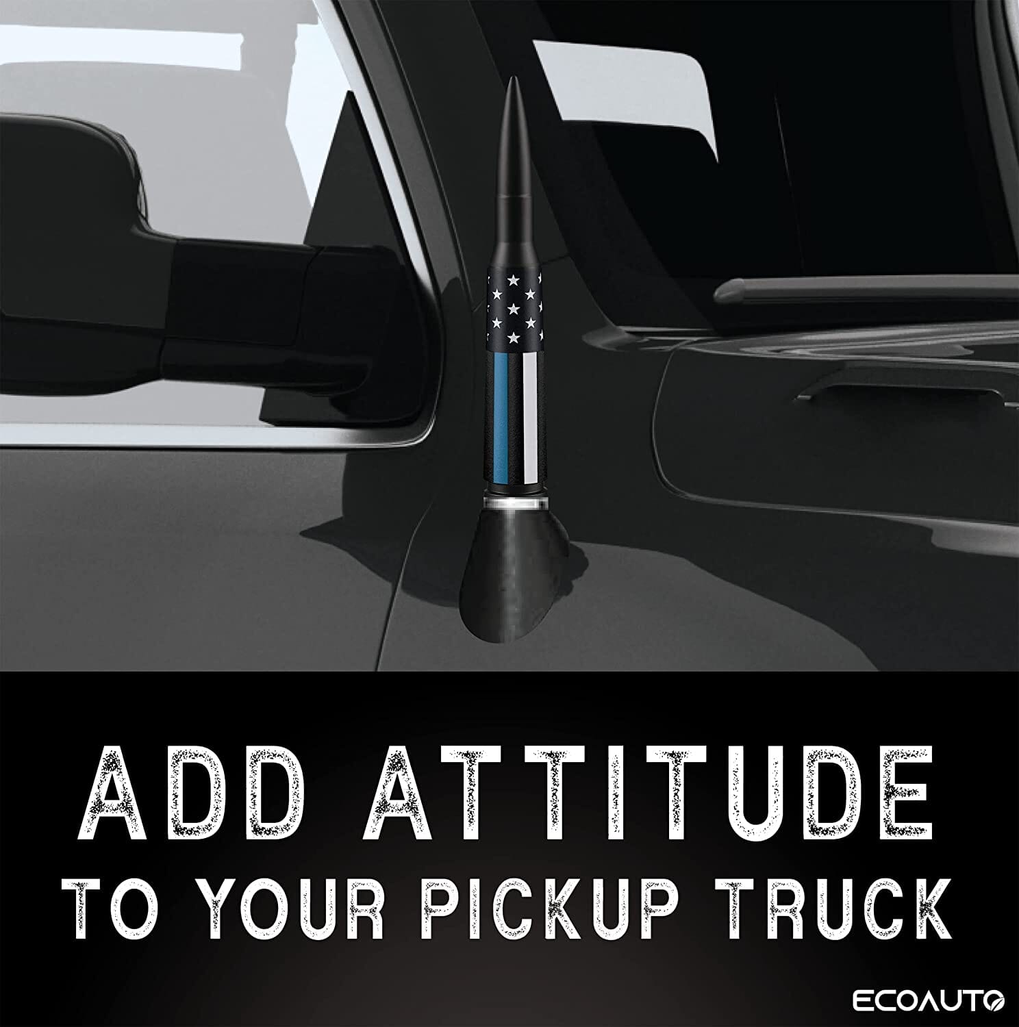 EcoAuto Badass Bullet Antenna Replacement Fits All Chevy & GMC Truck Big Discount Online