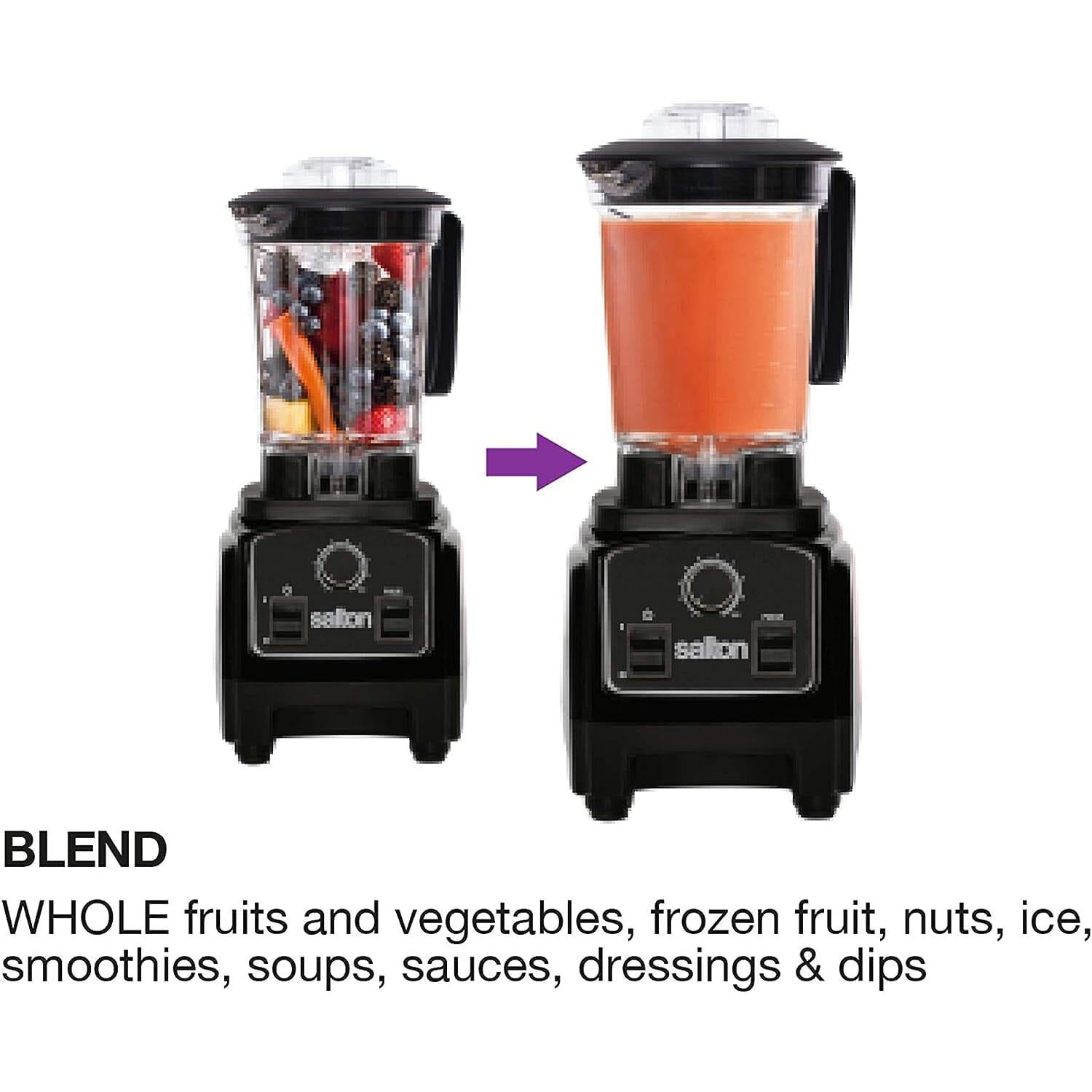 Salton Compact Power Blender 1.2 L/Qt Clearance Best Seller