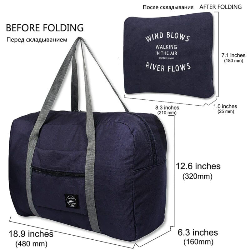 3-Pack: Compact & Stylish Foldable Travel Storage Bag Where To Buy Low Pice