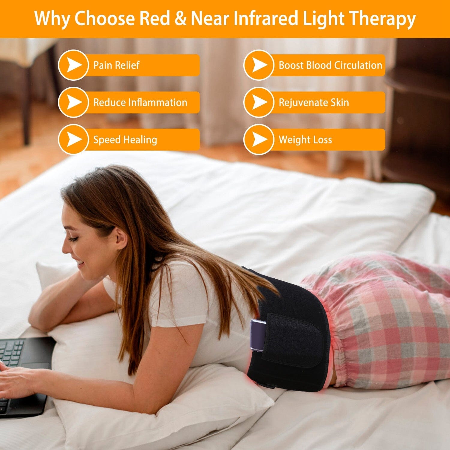 LED Red Light Therapy Belt Shop For Online