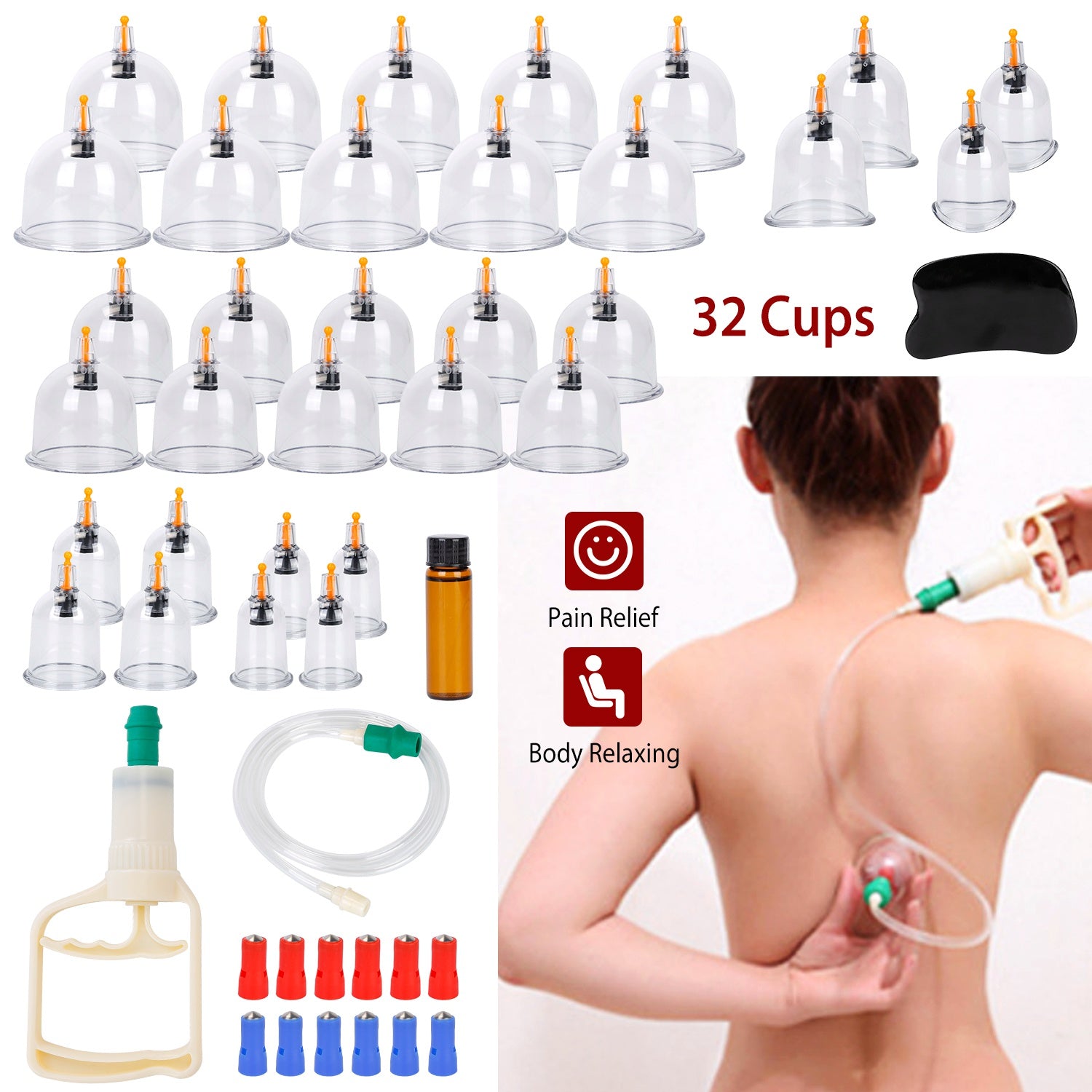 32 Cups Chinese Therapy Set Sale Wholesale Pice