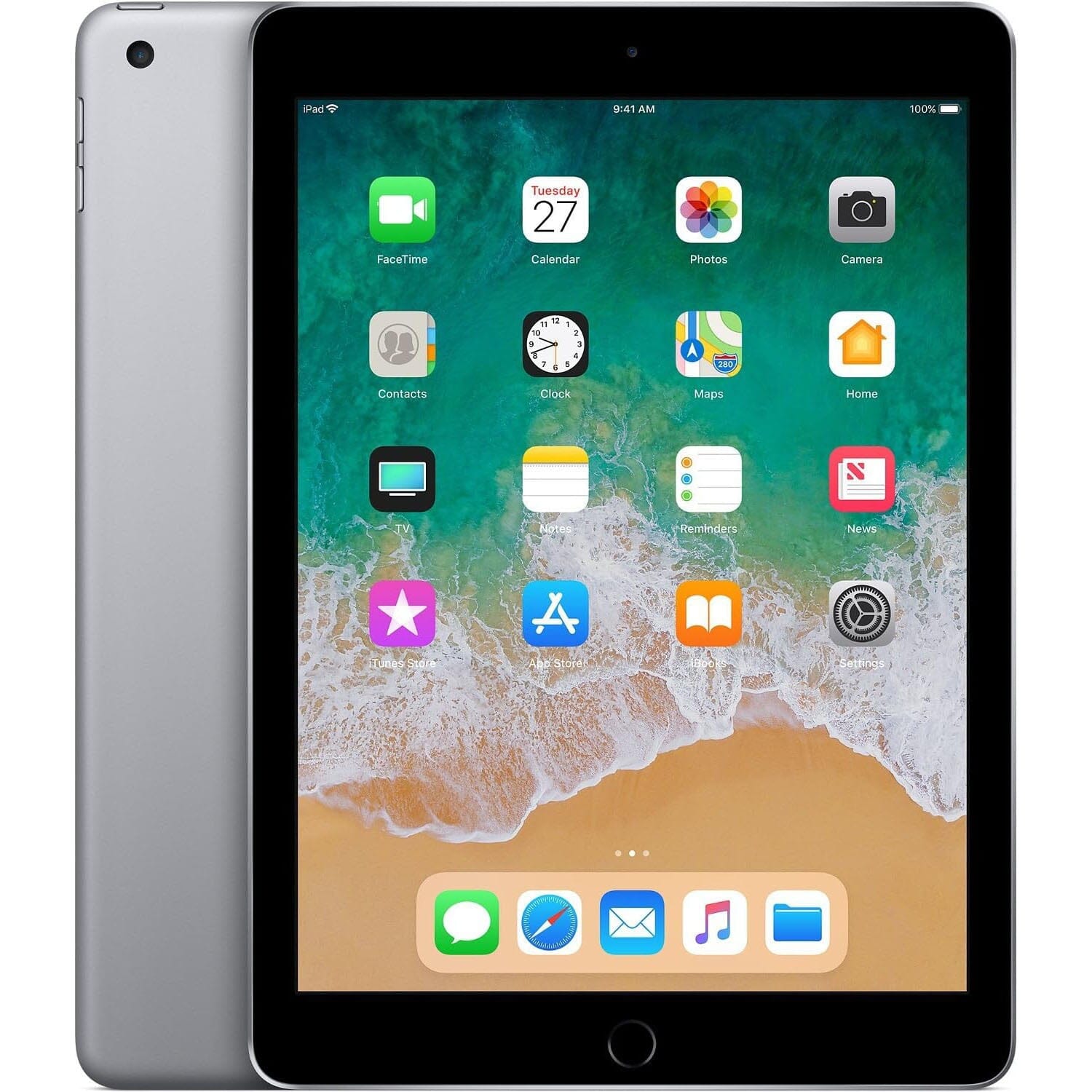 Apple iPad 6th Gen Wi-Fi 128GB Space Gray - (Refurbished) Cheap Sale Finishline