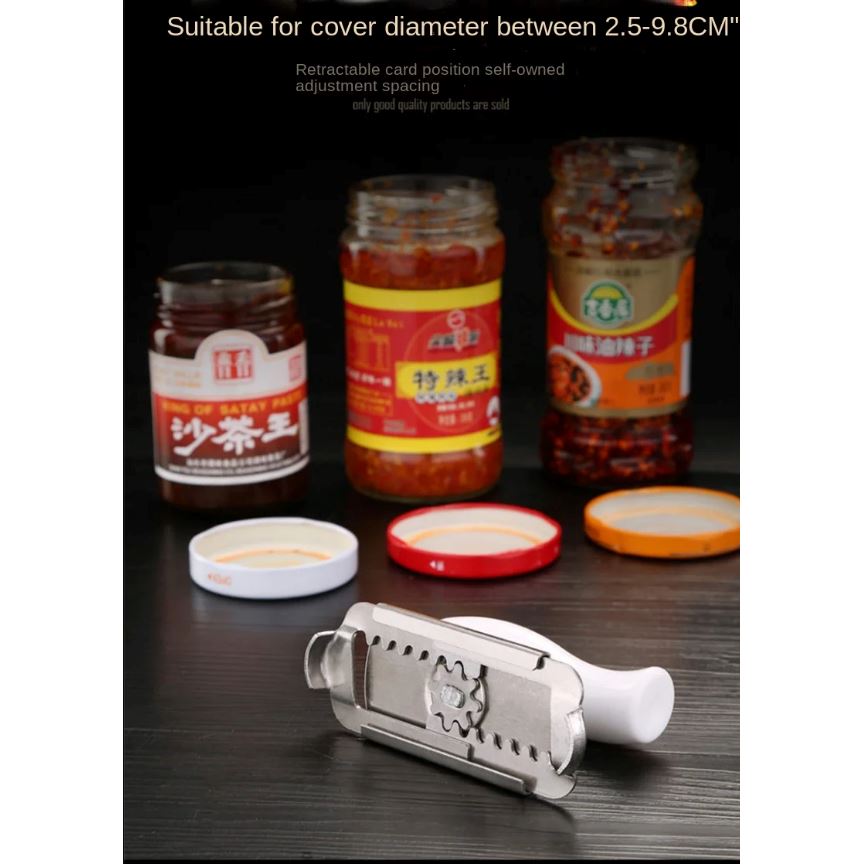 Kitchen Stainless Steel Can and Jar Opener Screw Tool Free Shipping Recommend