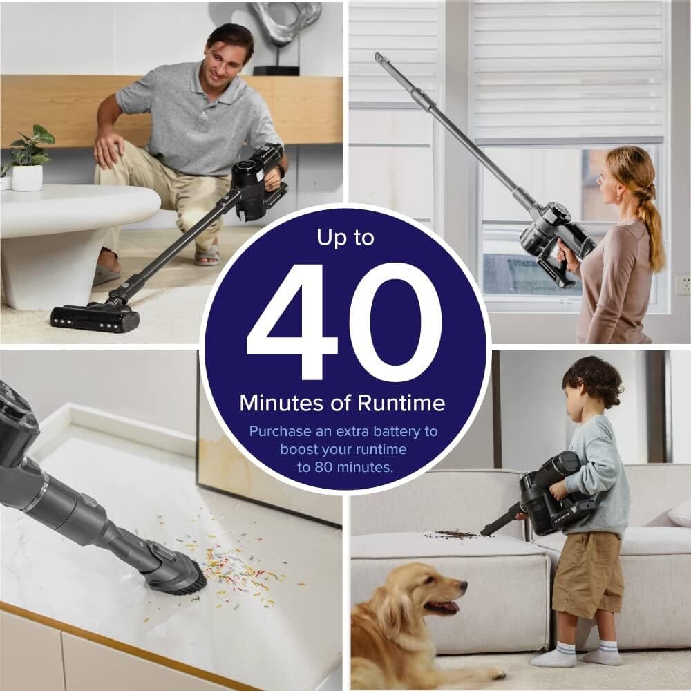 Levoit VortexIQ 40 Cordless Stick Vacuum Free Shipping Official