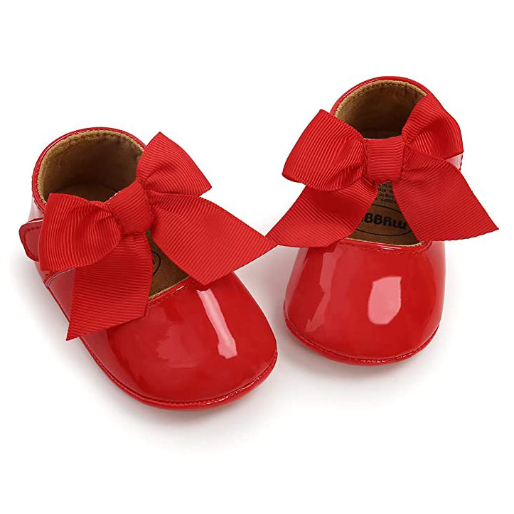 Baby Girls Flats with Bownot Comfortable