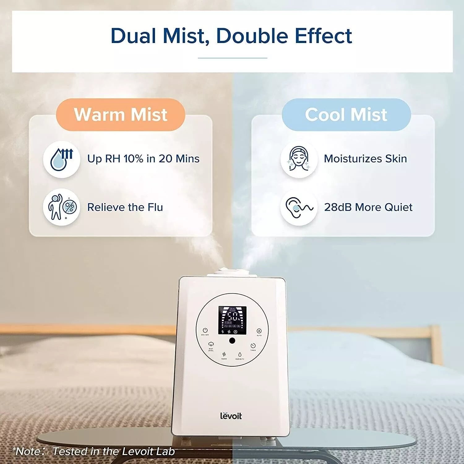 LEVOIT LV600HH Humidifiers for Bedroom Large Room Home 6L (White) Cheap Sale Lowest Pice