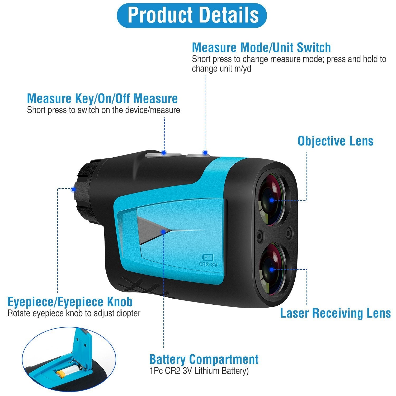 Mileseey Professional Precision Laser Golf Rangefinder Outlet Footlocker Finishline