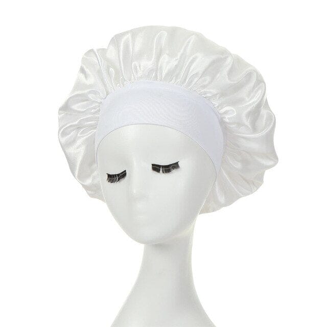 2-Pack: Satin Sleep Bonnet for Curly Hair Clearance Ebay