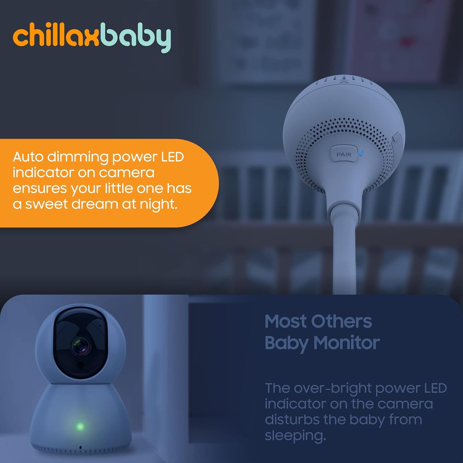 Chillax Giraffe Pro 1080p Camera and 4.3” Video Smart Baby Monitor (Refurbished) Order Online