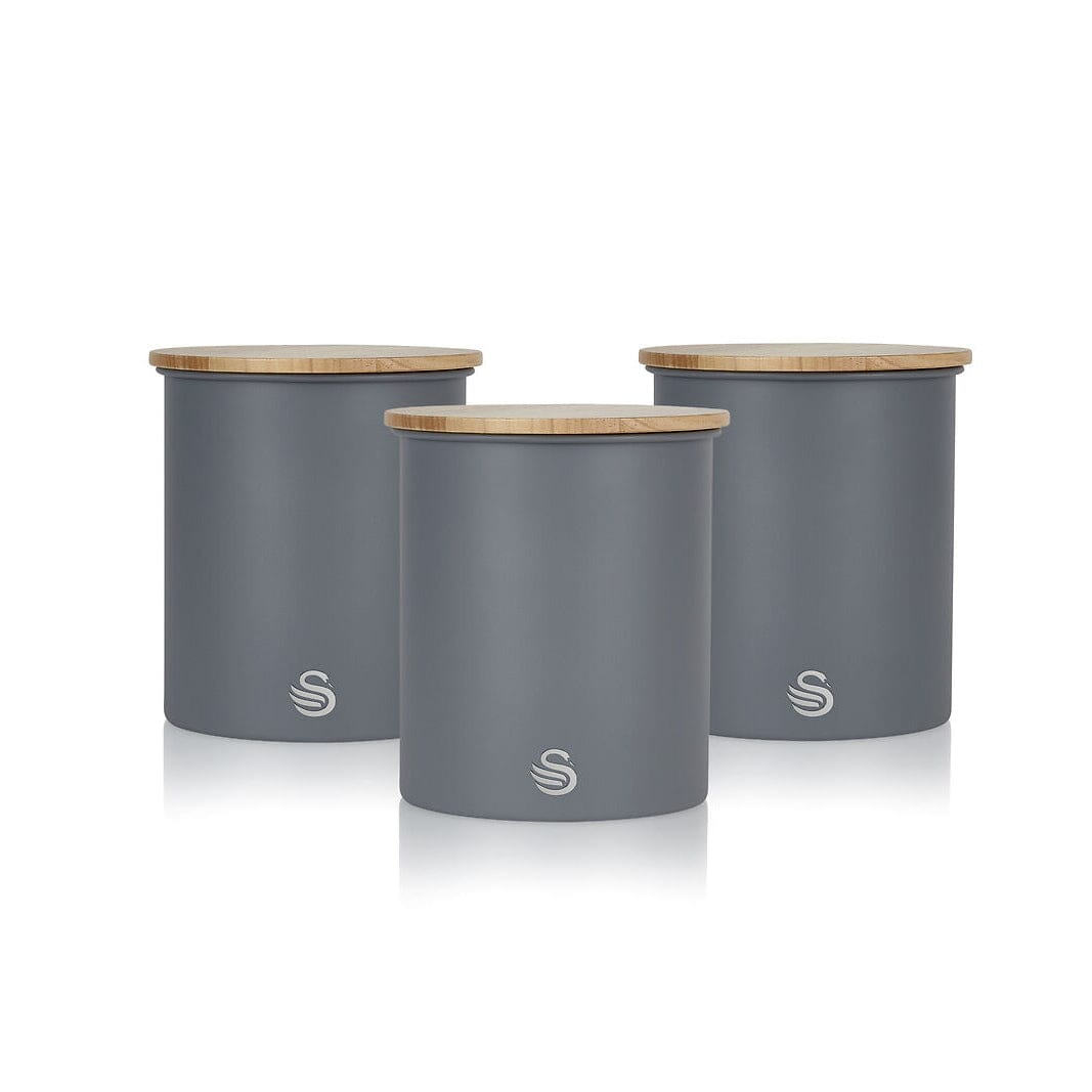 3-Piece Set: Swan Nordic Canisters Outlet Recommend