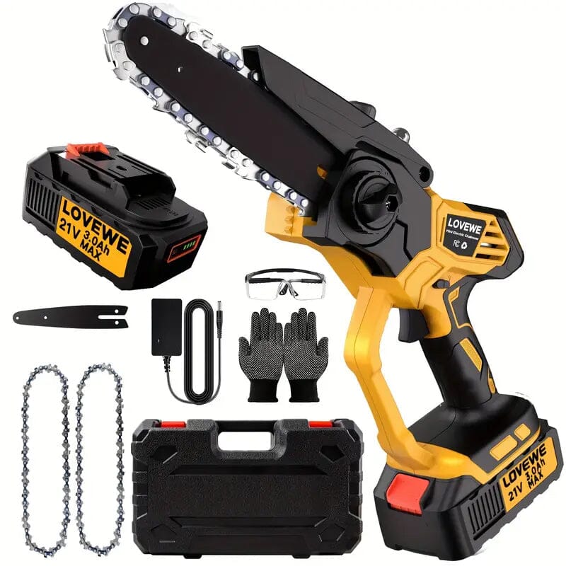 6 Cordless Mini Chainsaw Free Shipping Purchase