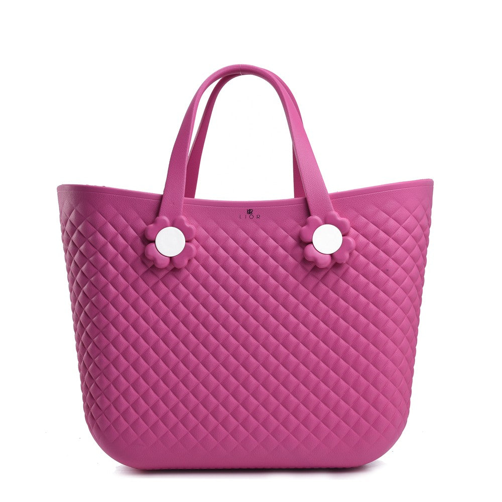 Lior Rubber Textured Large Tote Bag Sale Finishline