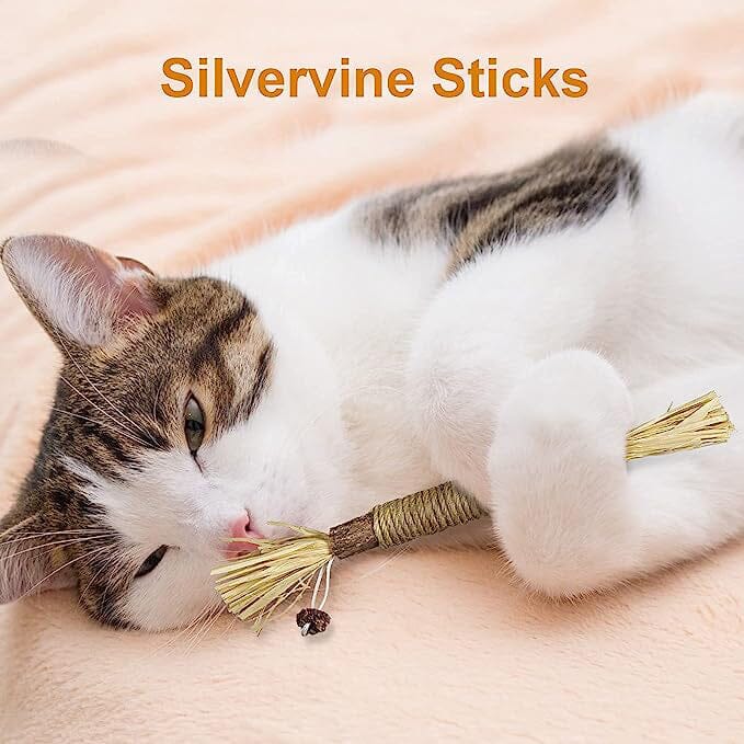 3-Pack: Silvervine Sticks Cat Toys Wiki Cheap Online